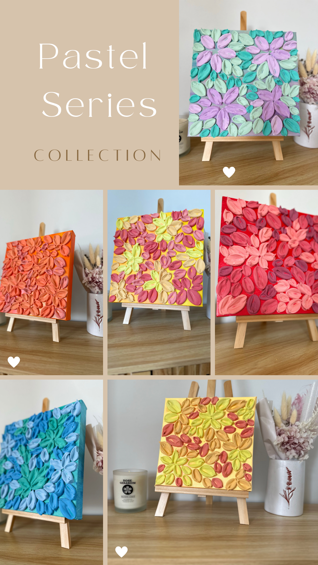 Pastel Series Art Collection